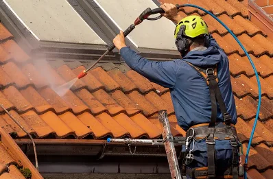 Démoussage et hydrofuge de toiture à Miélan